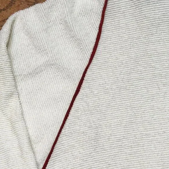 Vintage 60’s Famous Barr St. Louis Terry Cloth V Neck Sweater - Picture 5 of 7